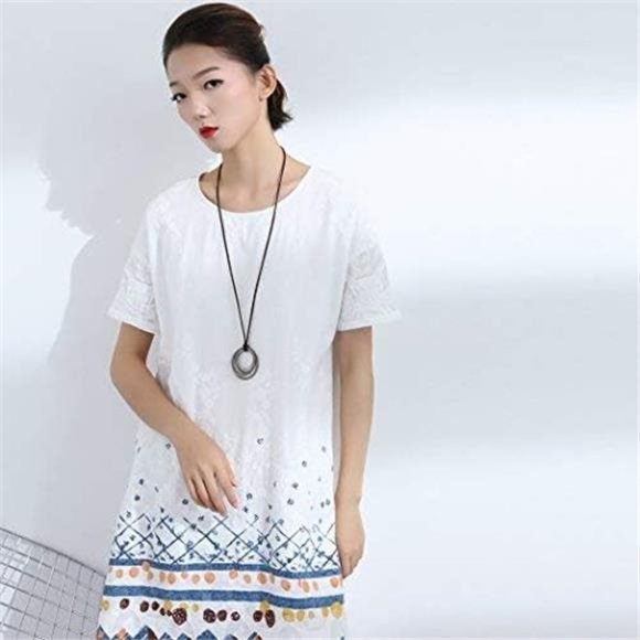 Womens Multilayer Pendant Necklaces Vintage Jewelry Fashion Long Sweater Boho - Picture 2 of 4